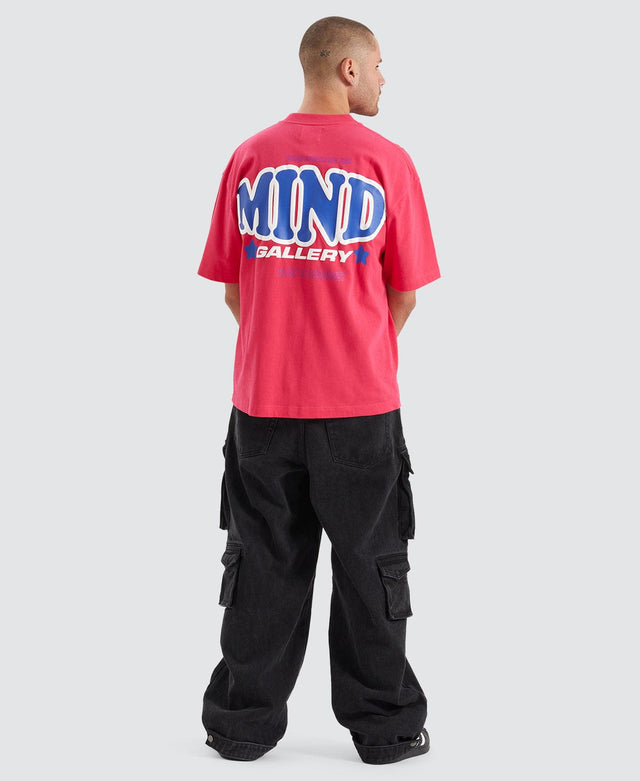 Mind Gallery Inflate Extra Heavy Street Tee Virtual Pink