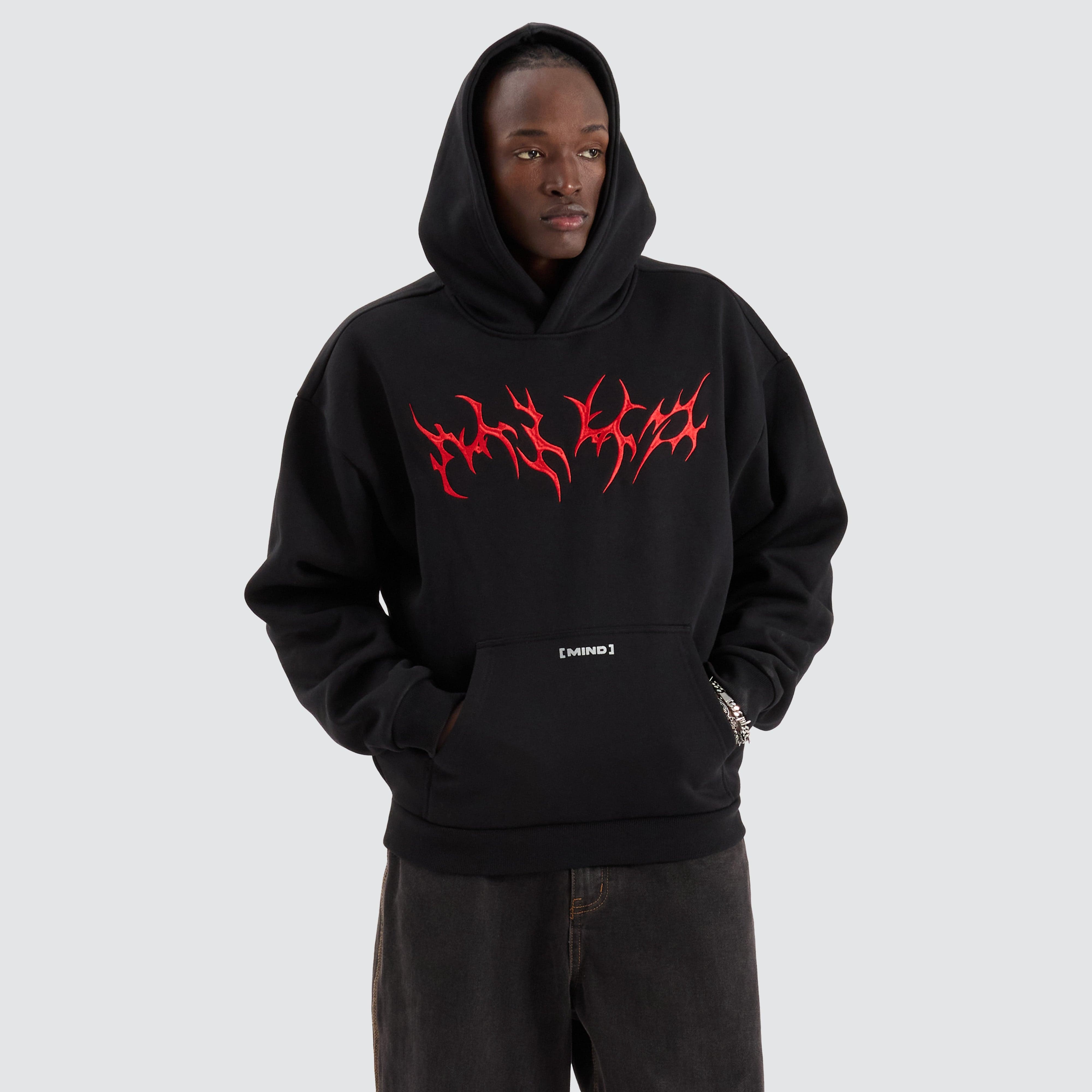 Vetements metal logo hoodie sales