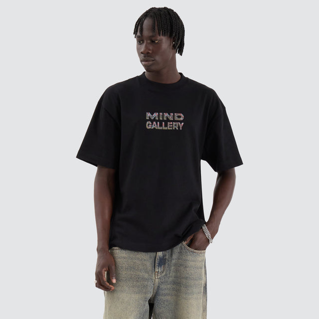 Mind Gallery Rave Street Tee Jet Black