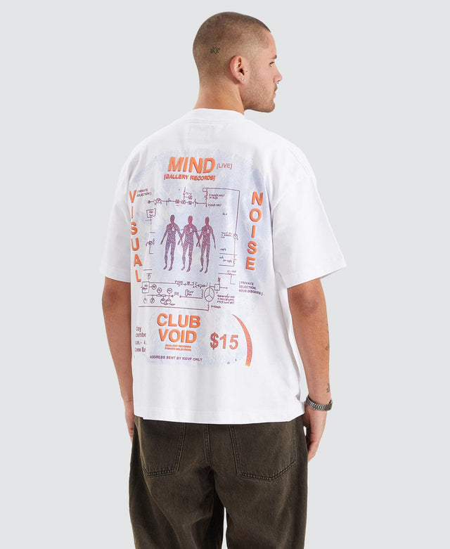 Mind Gallery RSVP Extra Heavy Street Fit Tee Optical White