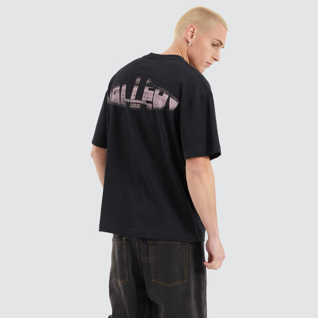 Mind Gallery UFO Heavy Street Fit Tee Anthracite Black