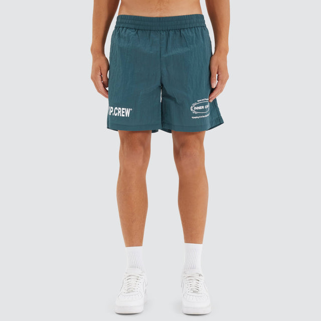 Nena and Pasadena Action Short Teal