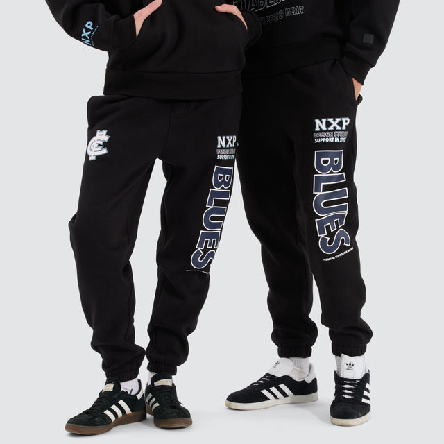 Nena and Pasadena AFL Carlton Blues AFL Trackpant Jet Black