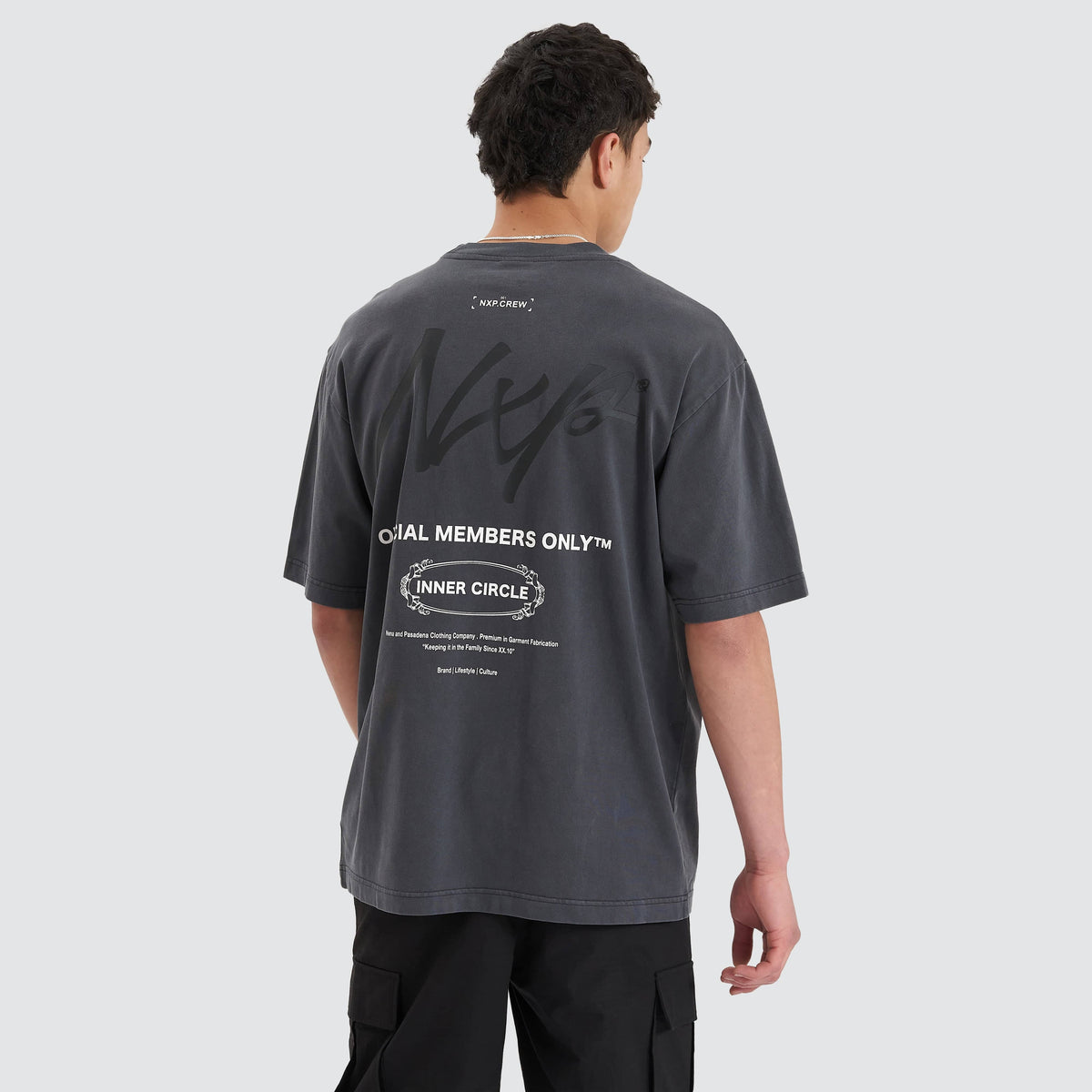 NXP Arcade Heavy Oversize Tee in Asphalt - Nena and Pasadena ...