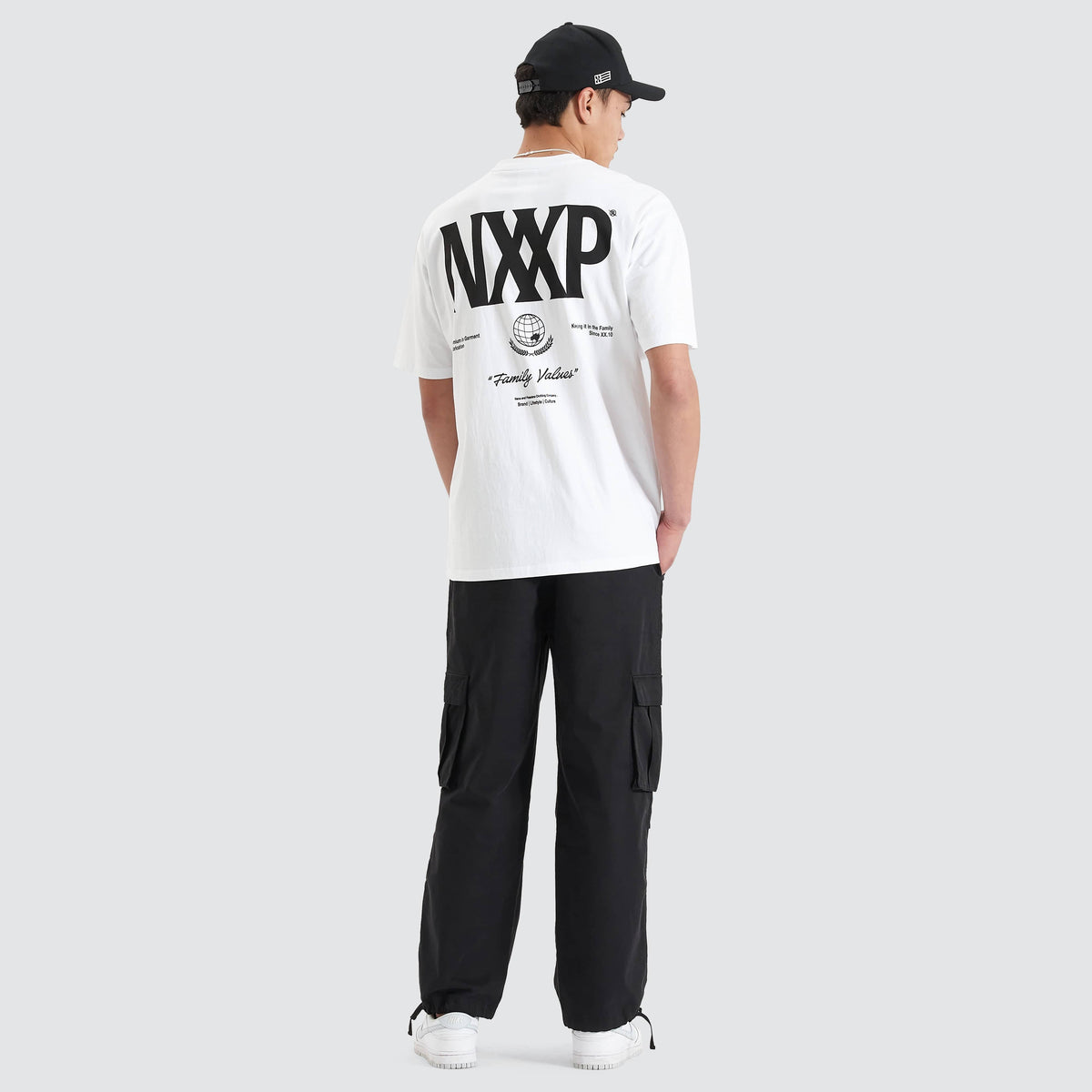 NXP Arctic Heavy Box Fit Tee in Optical White | Neverland | Neverland Store