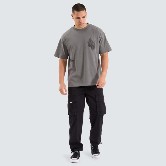 Nena and Pasadena C250 Tactical Cargo Pant Jet Black