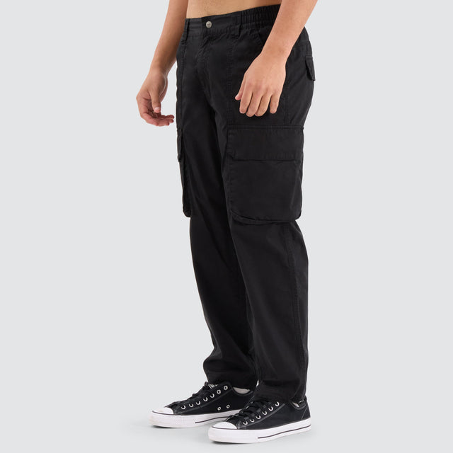 Nena and Pasadena C250 Tactical Cargo Pant Jet Black