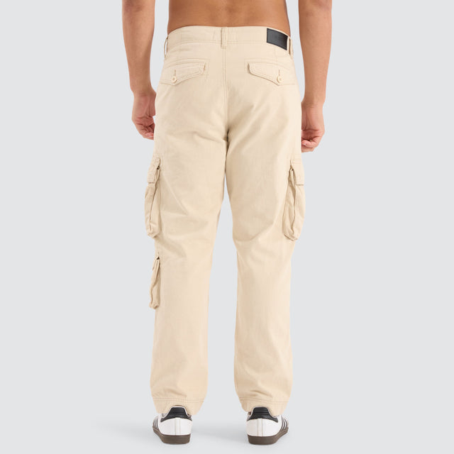 Nena and Pasadena Colby Cargo Pant Bone Neutral