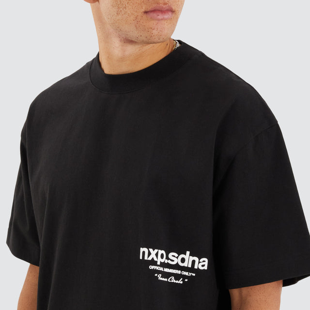 Nena and Pasadena Contagent Street Tee Jet Black