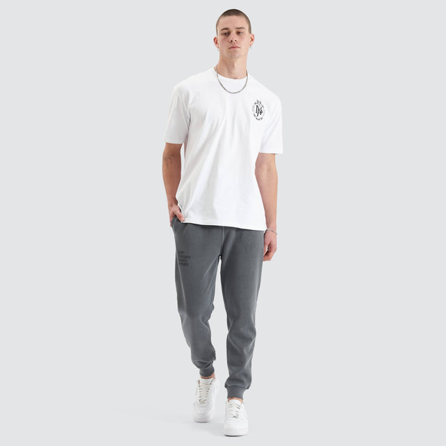 Nena and Pasadena Core Line Heavy Trackpant Pigment Charcoal