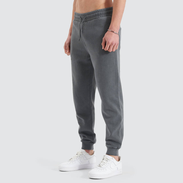 Nena and Pasadena Core Line Heavy Trackpant Pigment Charcoal