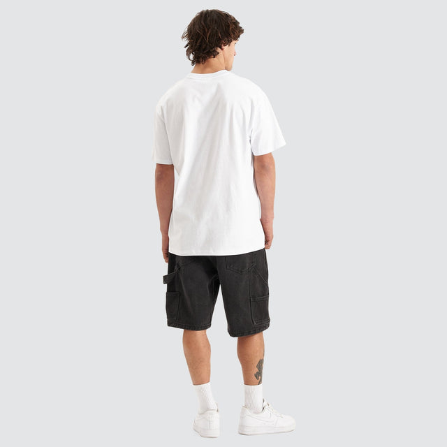 Nena and Pasadena Cycle Relaxed Tee White