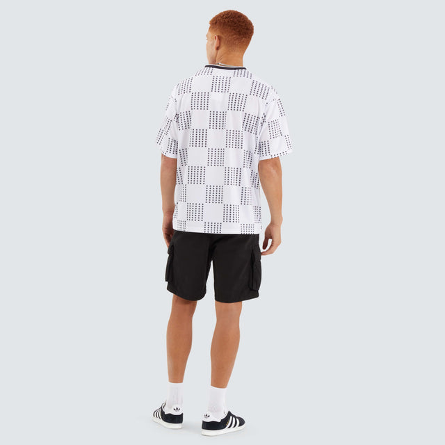 Nena and Pasadena Division Football Jersey Black/White Check