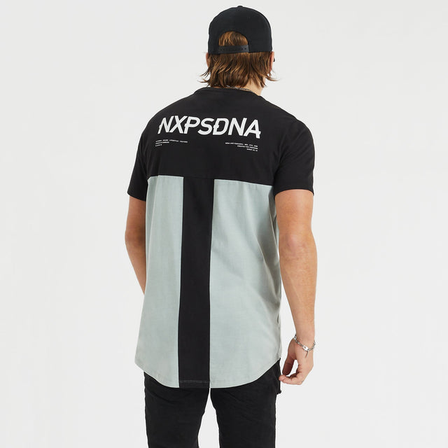 Nena and Pasadena Echelon Tee Black/Sage