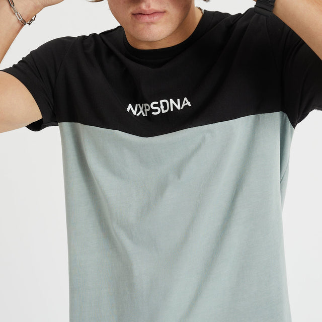 Nena and Pasadena Echelon Tee Black/Sage