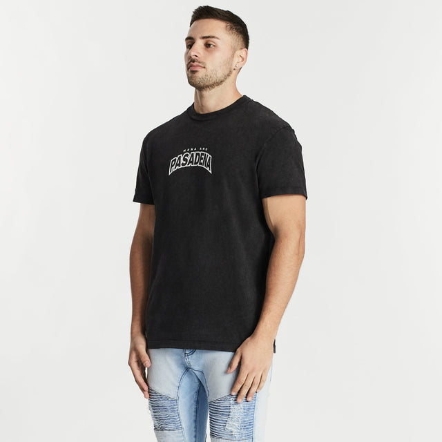 Nena and Pasadena Eclipse Tee Mineral Black