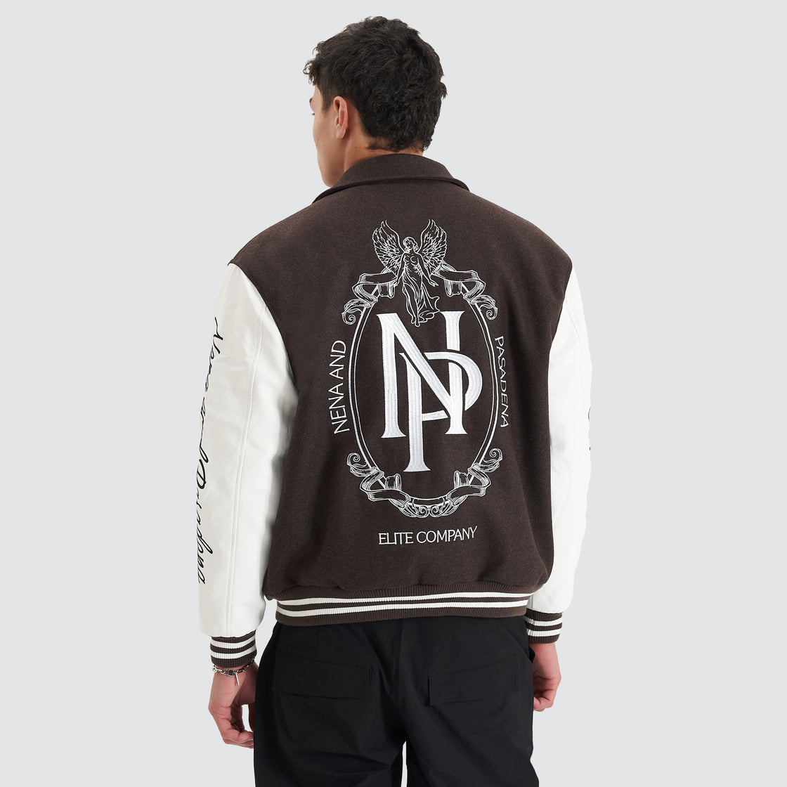 NXP Facade Varsity Jacket in After Dark | Neverland | Neverland Store