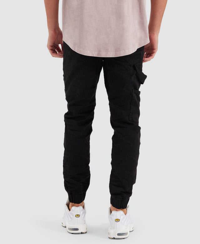 Nena and Pasadena Hawk Fashion Jogger Jet Black