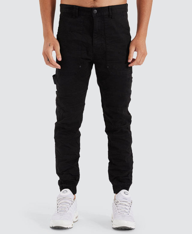 Nena and Pasadena Hawk Fashion Jogger Jet Black