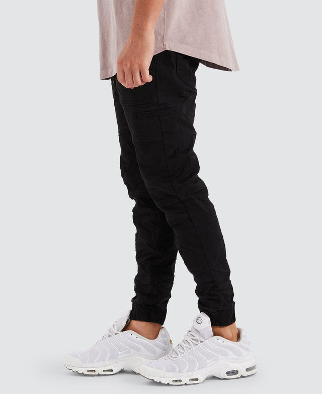 Nena and Pasadena Hawk Fashion Jogger Jet Black