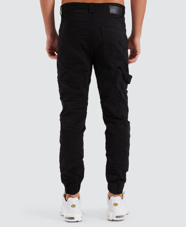 Nena and Pasadena Hawk Fashion Jogger Jet Black