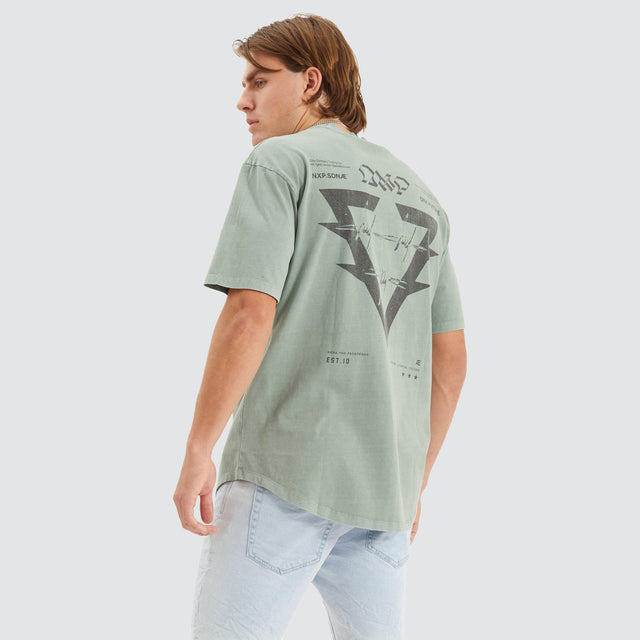 Nena and Pasadena Interstellar Heavy Tee Mineral Sage