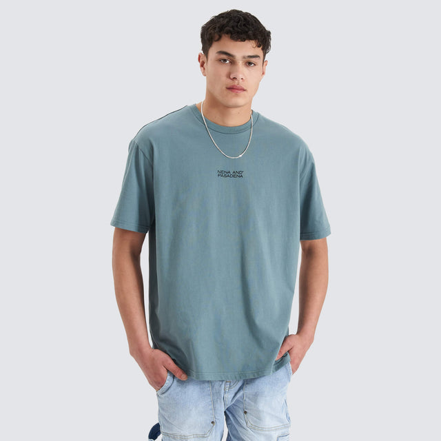 Nena and Pasadena Keystone Tee Goblin Blue