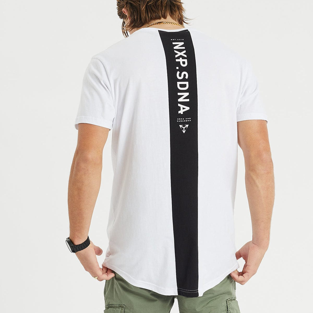 Principle Cape Back T-Shirt in White // Nena and Pasadena | Neverland Store