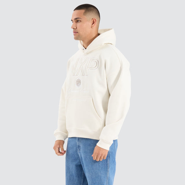 Nena and Pasadena Rapid Box Fit Hoodie Tofu