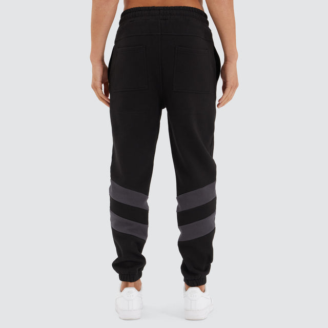 Nena and Pasadena Repetition Trackpants Anthracite Black