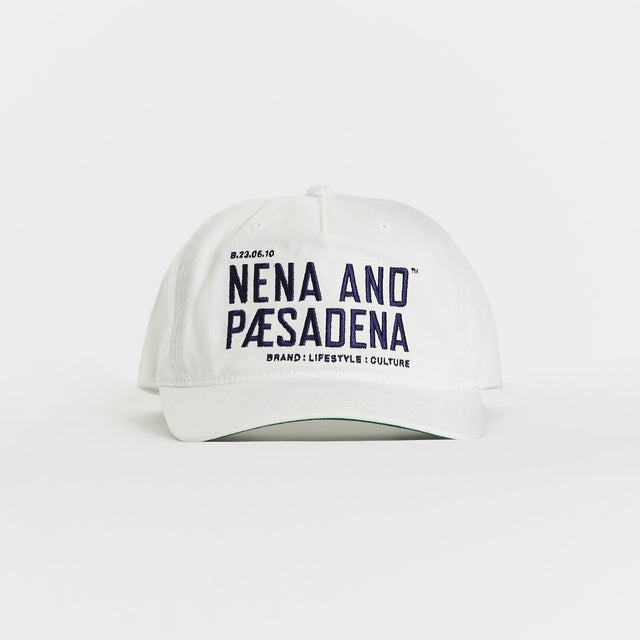 Nena and Pasadena Tournament Golfer Cap White