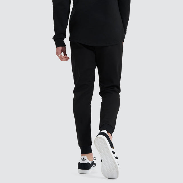 Nena and Pasadena Turret Slim Trackpant Jet Black