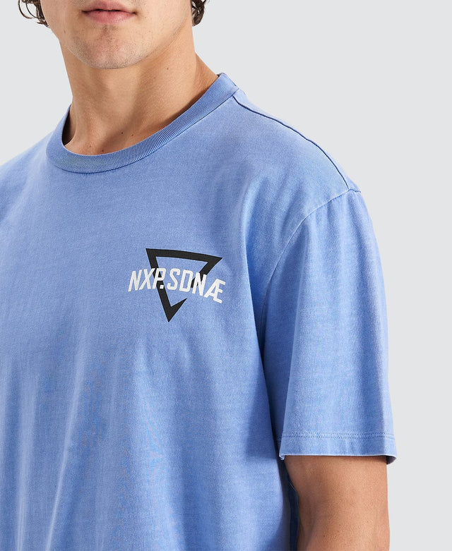 Nena and Pasadena Vengeance Tee Pigment Blue