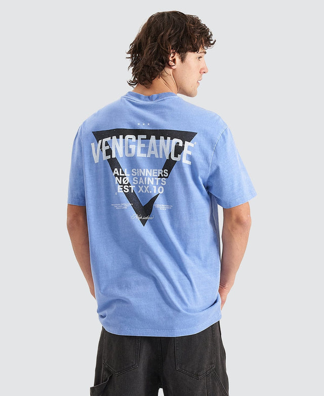 Nena and Pasadena Vengeance Tee Pigment Blue