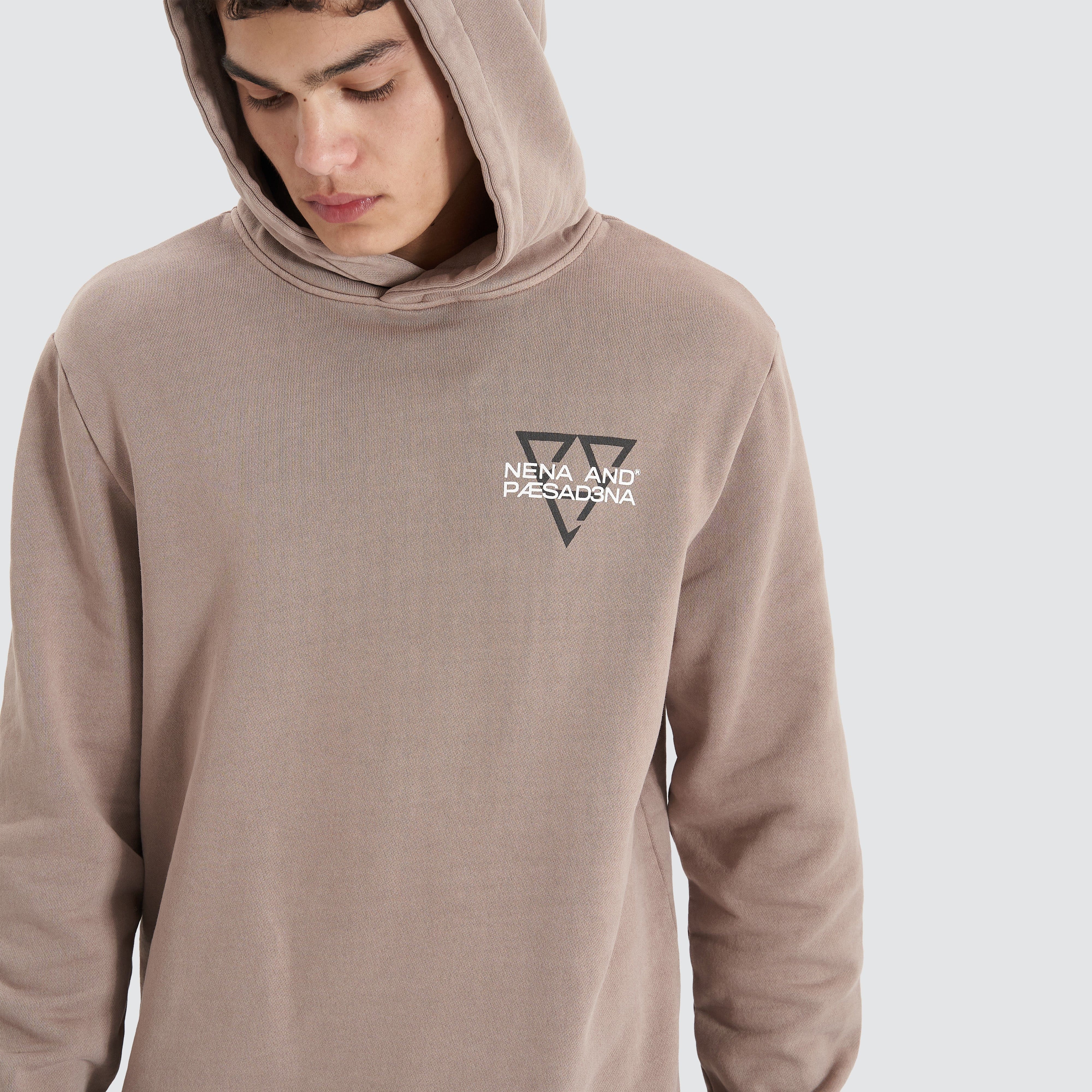 NXP Void Dual Curved Hoodie in Bark - Nena and Pasadena