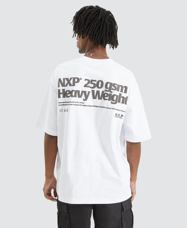 Nena & Pasadena Anvil Oversized T-Shirt White