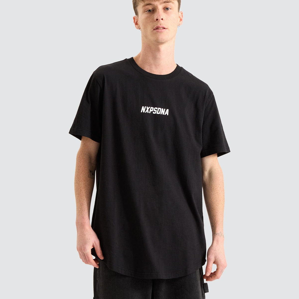 NXP Balance Dual Curved T-Shirt in Black | Neverland Store