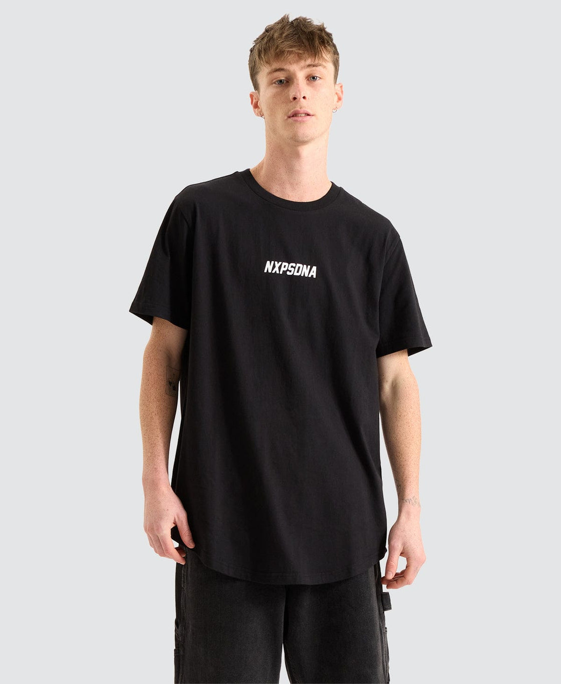 NXP Balance Dual Curved T-Shirt in Black | Neverland Store