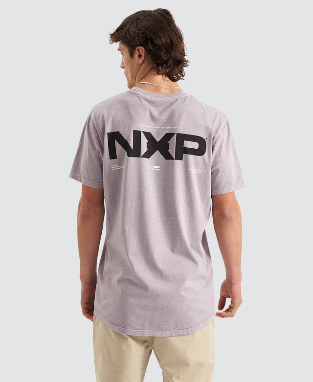 Nena & Pasadena Blast Scoop Back T-Shirt Pigment Dusk