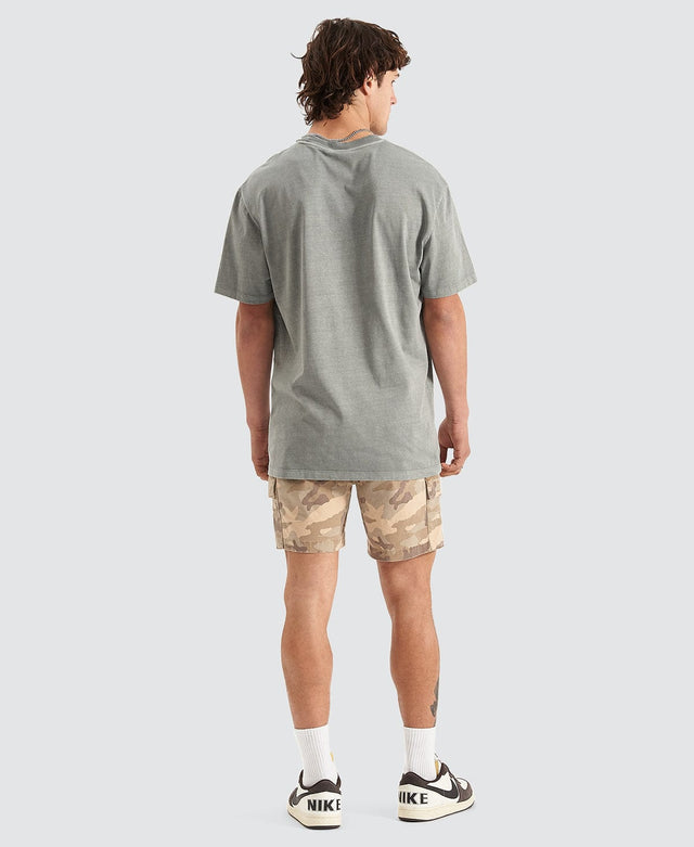 Nena & Pasadena Cycle Relaxed T-Shirt Pigment Neutral Grey