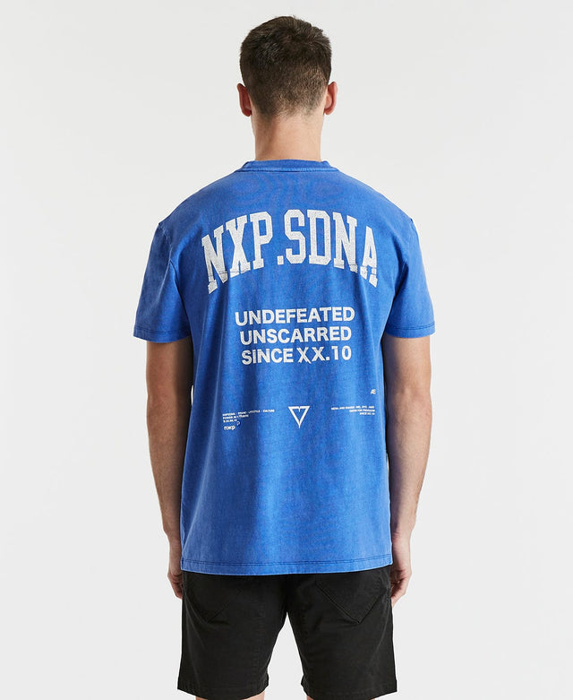 Nena & Pasadena Defeat Relaxed T-Shirt Pigment Amparo Blue