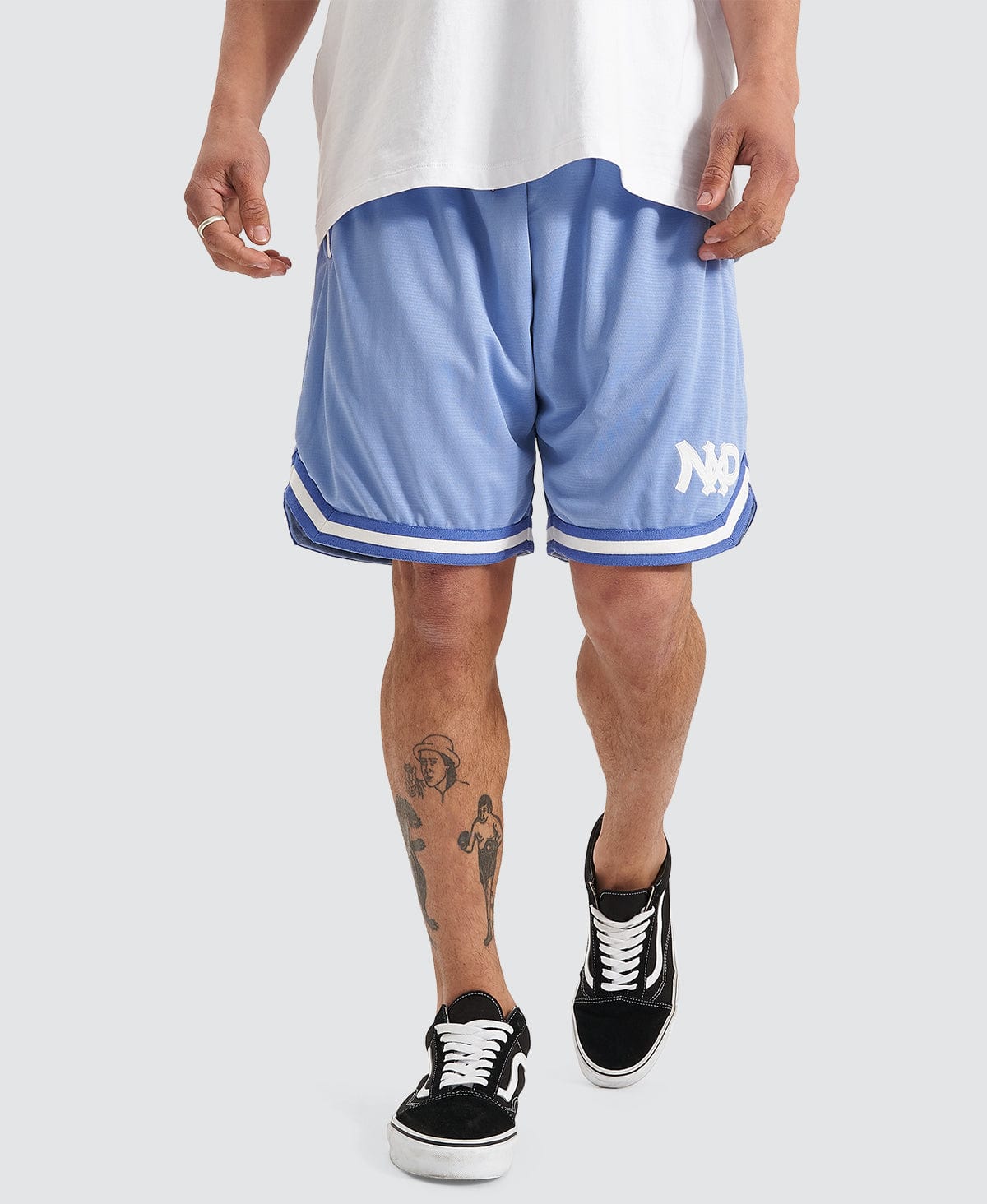 NXP Dual Basketball Shorts Blue