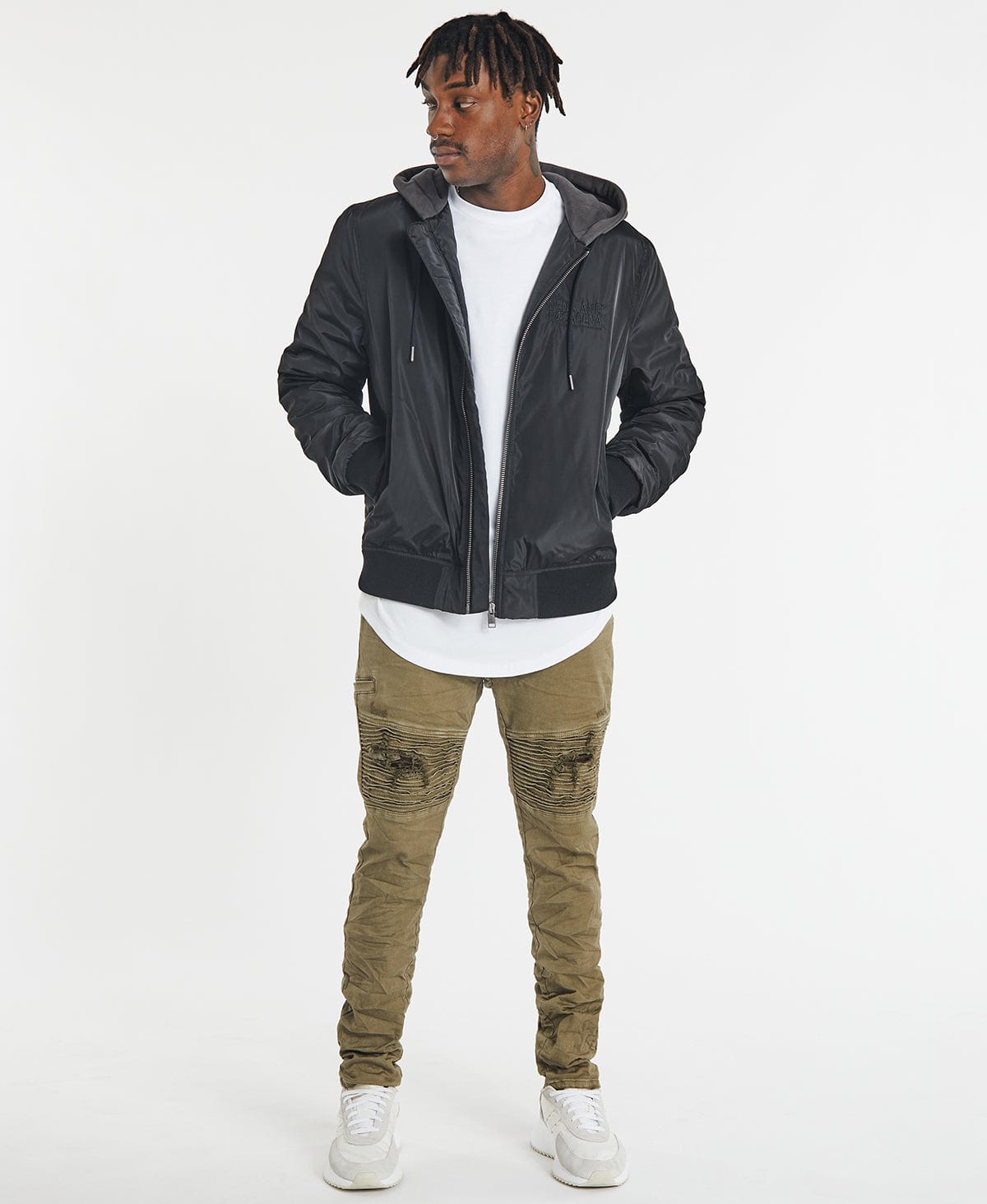 Hoodie and bomber jacket sale