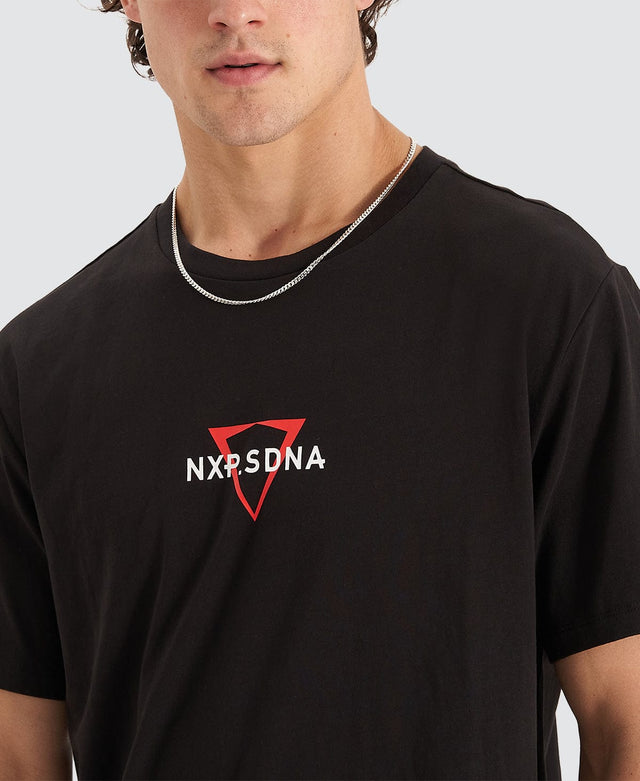 Nena & Pasadena International Cape Back T-Shirt Jet Black