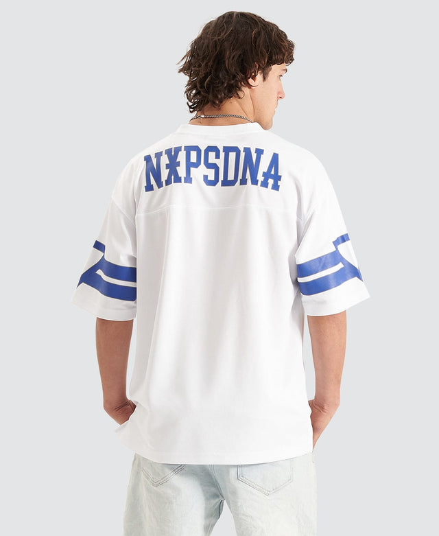 Nena & Pasadena Major League Gridiron Jersey T-Shirt White