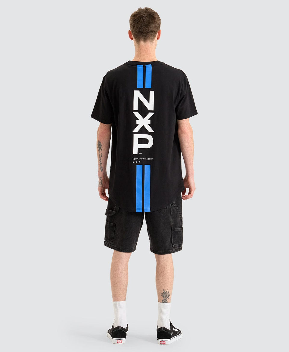 NXP Vault Dual Curved T-Shirt Jet Black | Neverland | Neverland Store