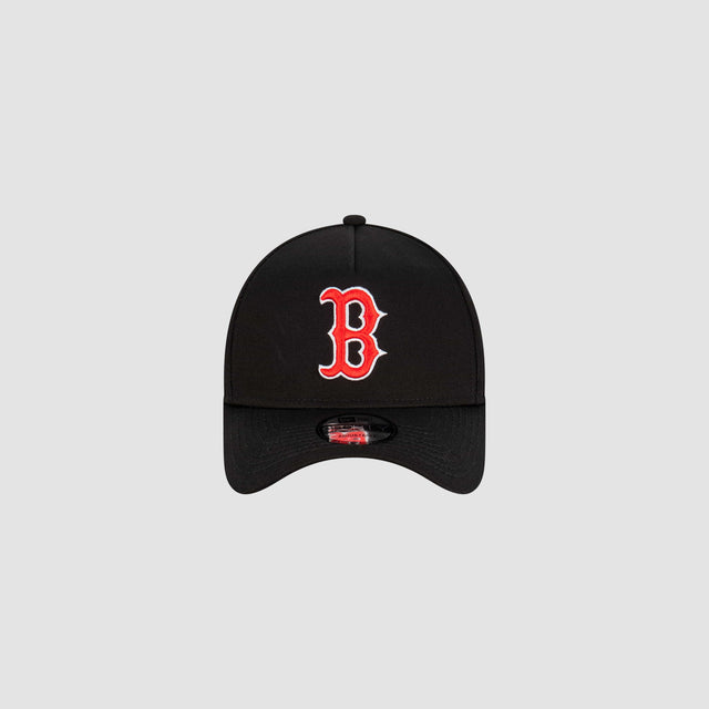 New Era Boston Red Sox 9FORTY A-Frame Snapback Official Black