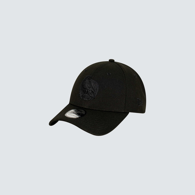 New Era Collingwood Magpies 9FORTY A-Frame Snapback Black