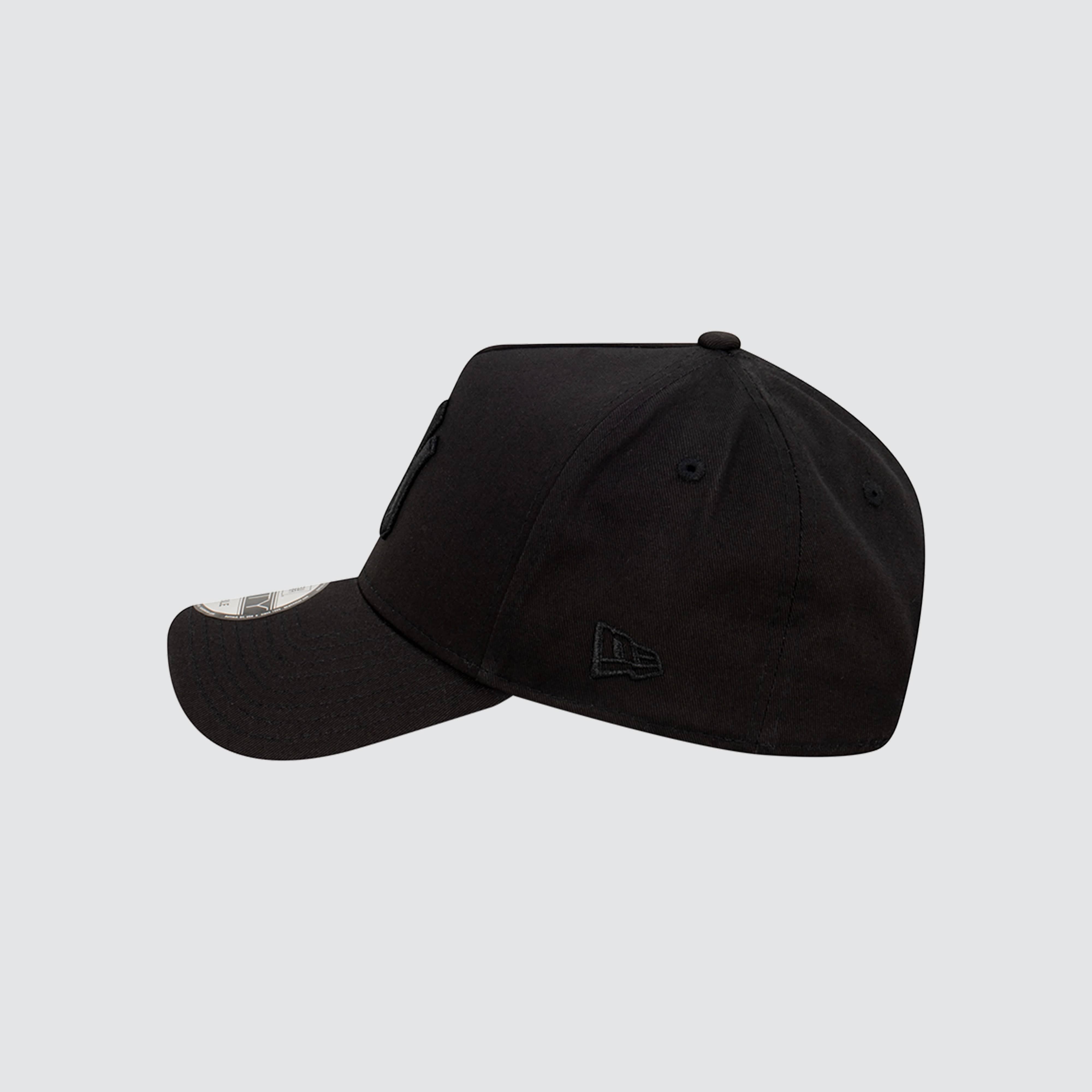 New Era NY Yankees 9FORTY A-Frame Snapback in Black | Neverland Store