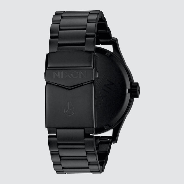 Sentry Stainless Steel Watch All Black/ White